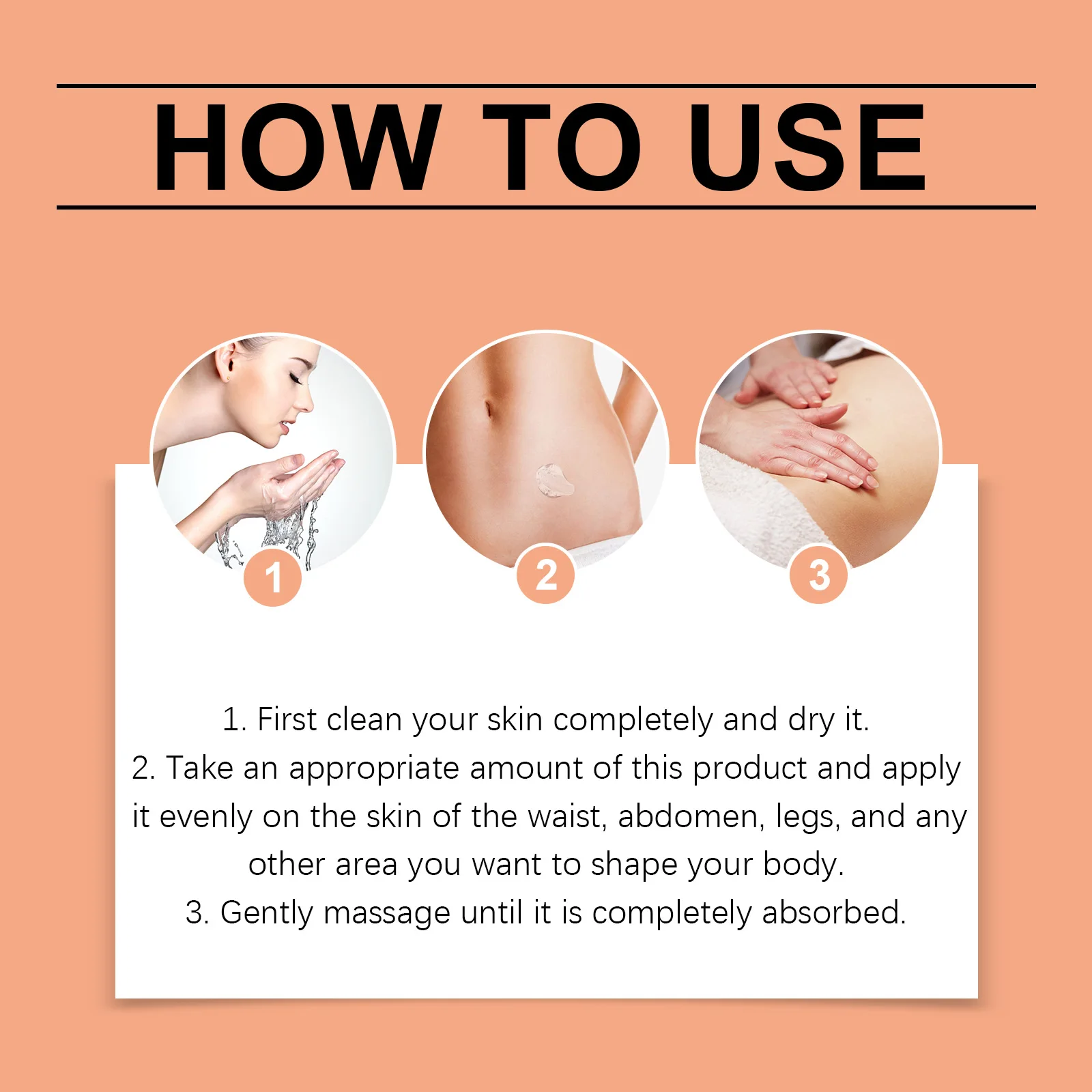 Hot Body Slimming Cream Anti Cellulite Fat Burner Tightens Belly Anti Sagging Sweating Enhancer  Abdominal Muscle Shaping Cream view 6