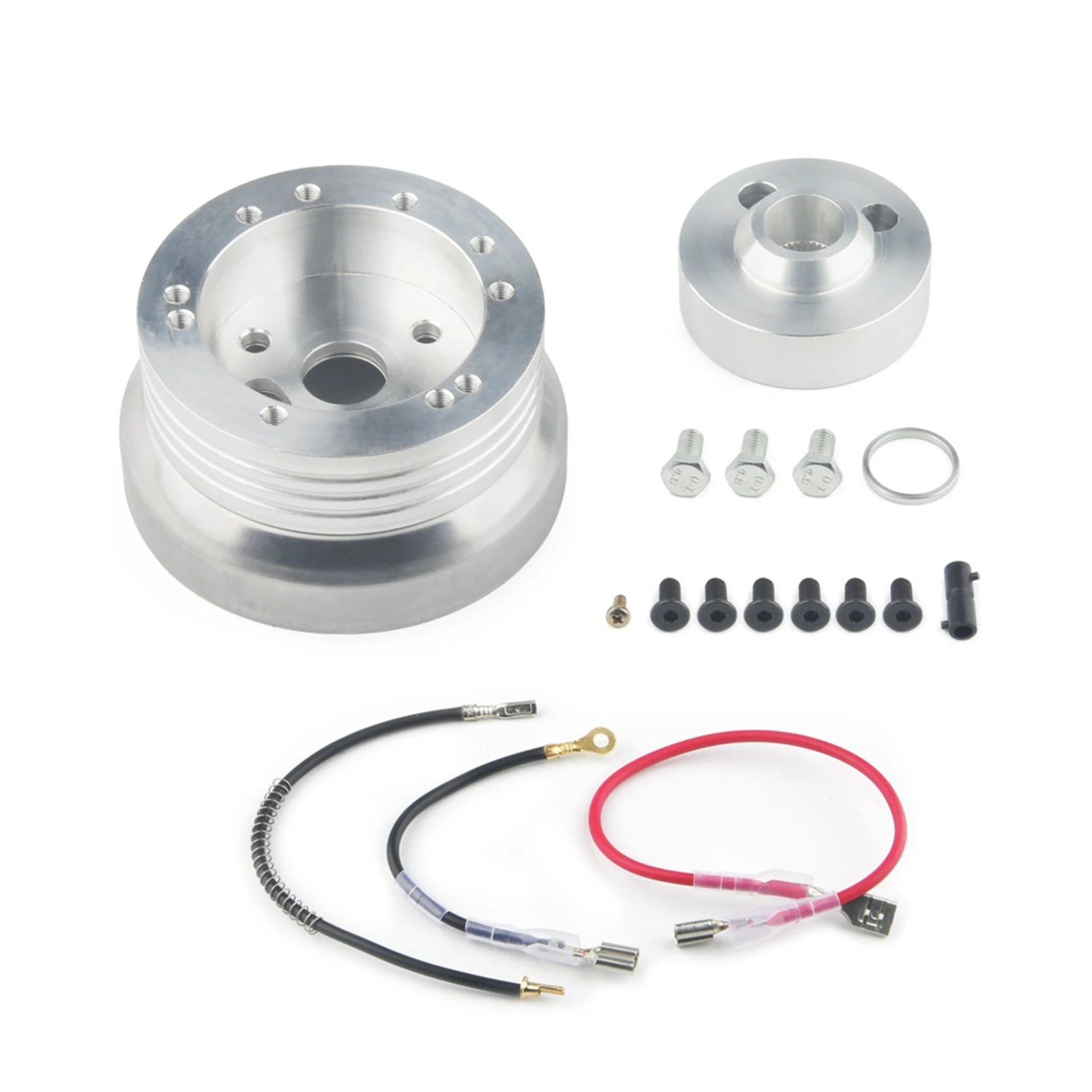 

Wheel Hub Adapter Made Of High-Strength Aluminum Alloy Steering Wheel Hub Car Steering Wheel Hole