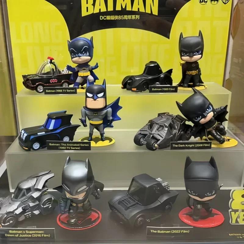 Echte Dc 85th Anniversary Batman Blind Box Justice League Anime Figur Modell Batman Mystery Box Zimmer Modell Dekor Spielzeug Geschenk