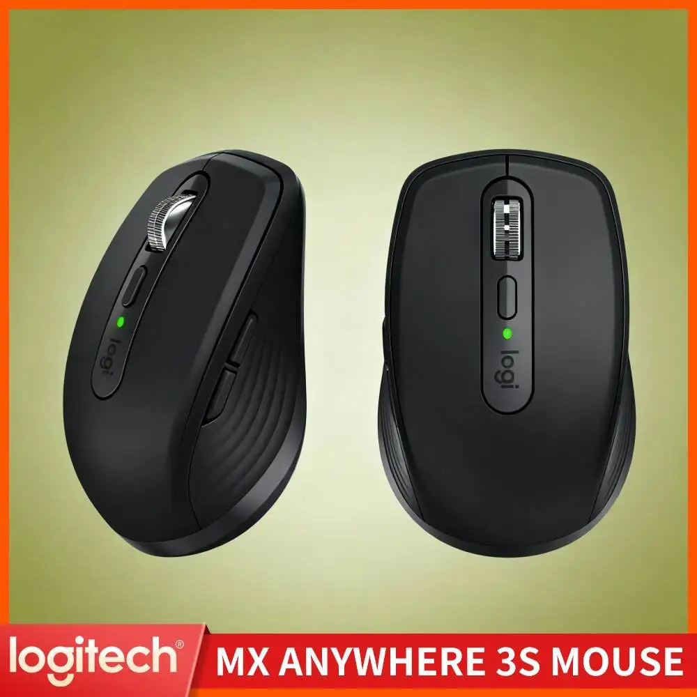 Logitech MX Anywhere 3S Wireless Mouse for Photo Editors High Precision Accurate Tracking
