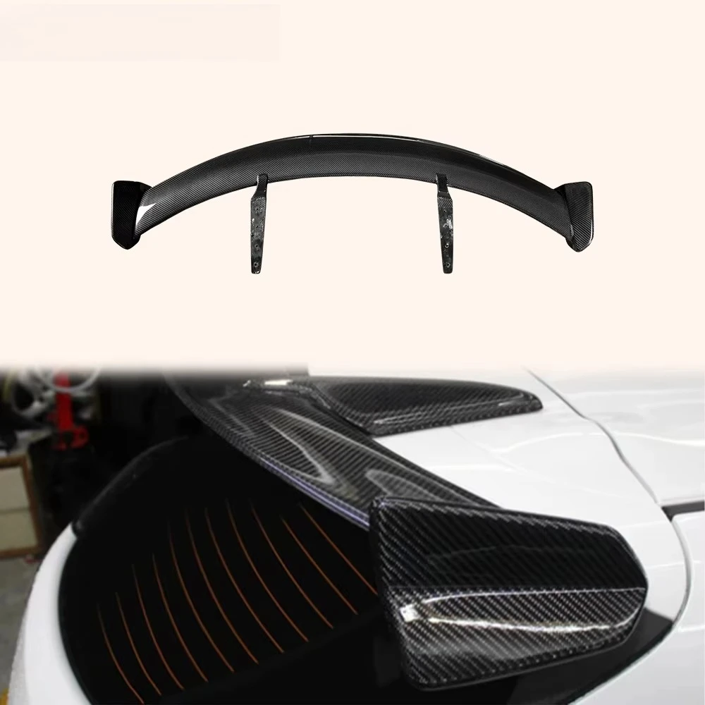 

For Mazda 3 Axela 2017-18 5D Hatchback Carbon KZS Rear Roof Spoiler Wing Lip