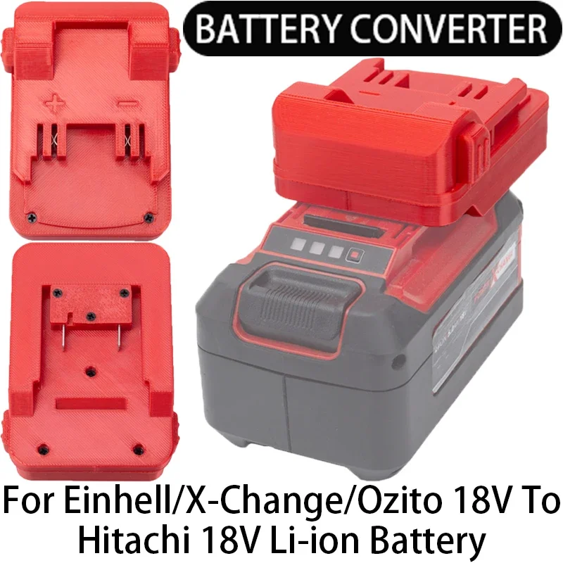 

Battery Adapter/Converter For Hitachi 18V Li-ion tools to Einhell/X-Change/Ozito 18V Li-ion Battery Adapter Power Tool Accessory