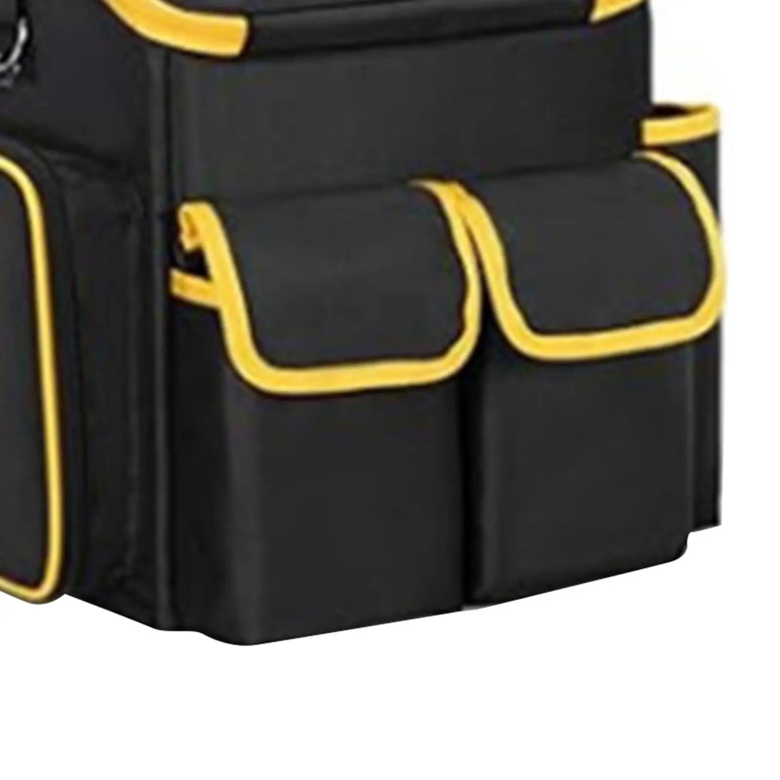 Portable Tool Tote Bag Large Capacity Oxford Cloth Multi Pocket Organizer Sturdy Carrier for Electrician and Home Tools