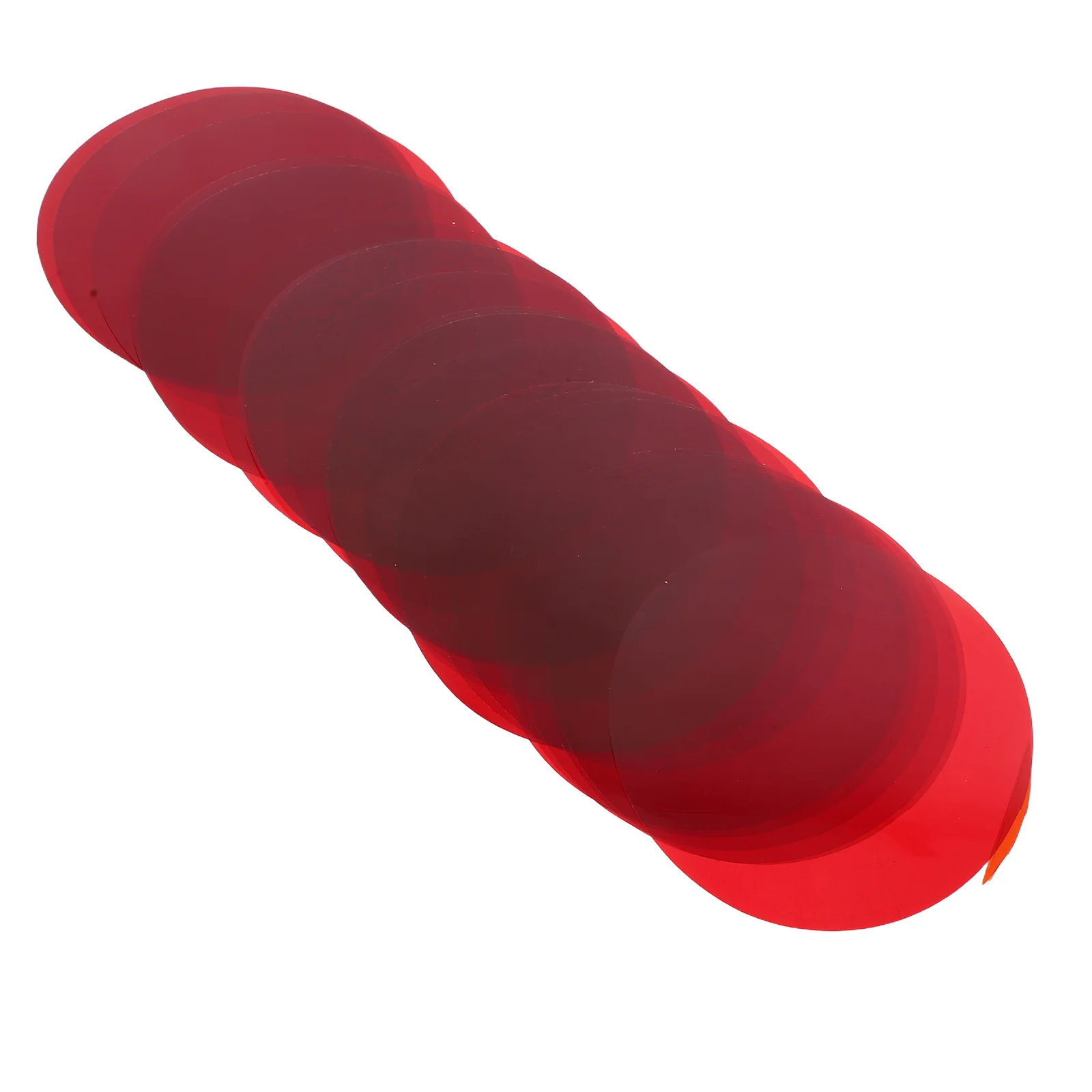 

30pcs Lighting Gels 6.6Cm Color Correction Filters For Led Lights Tubes Spotlights Home Studio Decorative Light Sheets Diffusion