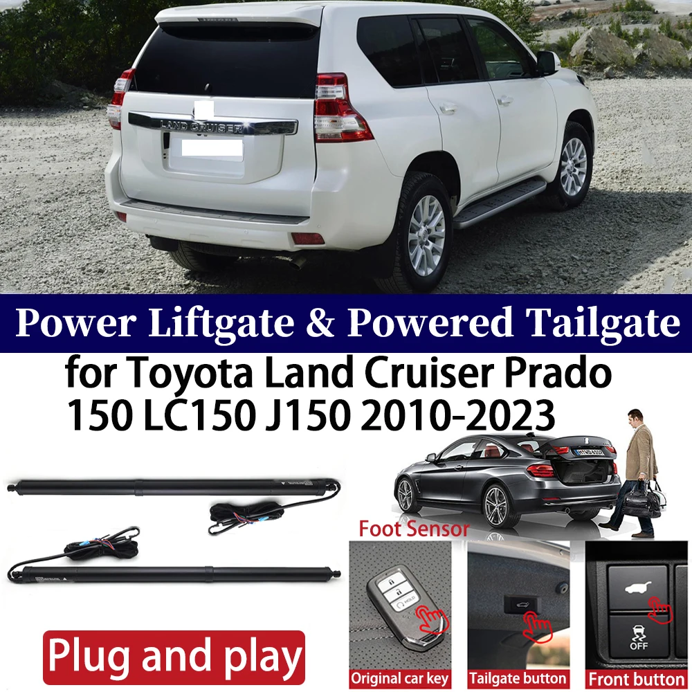 

for Toyota Land Cruiser Prado 150 LC150 J150 2010-2023 Car Power Liftgate Automatic One-Click Powered Tailgate Strut opener