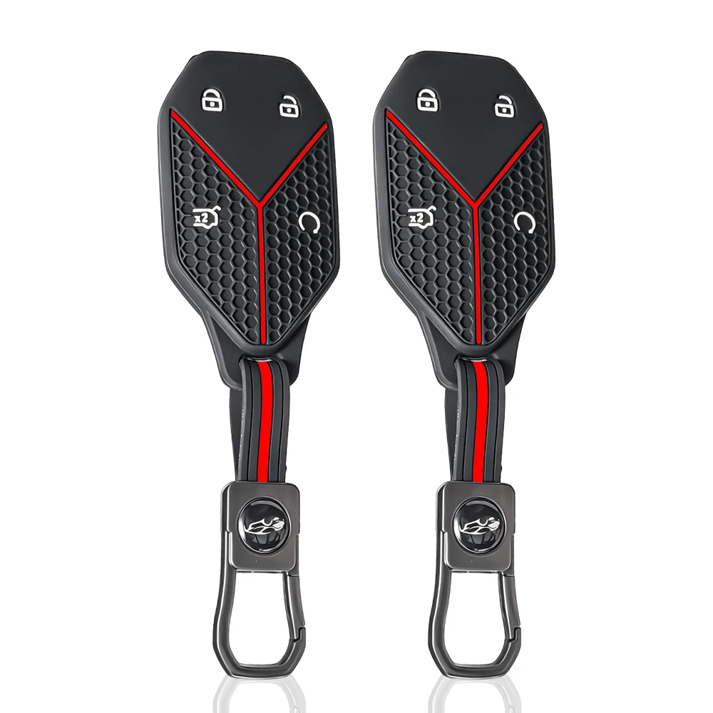 Funda de Silicona para Llave de Coche BYD Formula Leopard SUPER 5 Ultra 8 Titanium 3 9 Fang Cheng Bao, Carcasa Protectora, Accesorios para Llavero