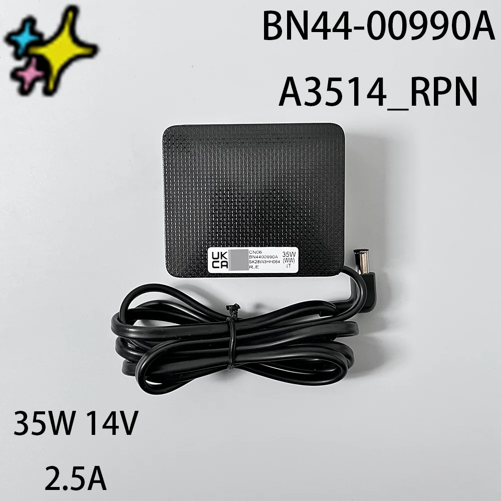 

New BN44-00990A 00990A A3514_RPN 35W 14V 2.5A AC/DC Adapter Power Charger is for LC32F391FWNXZA C27F398FWU LF27G35TFW C24RG52FQC