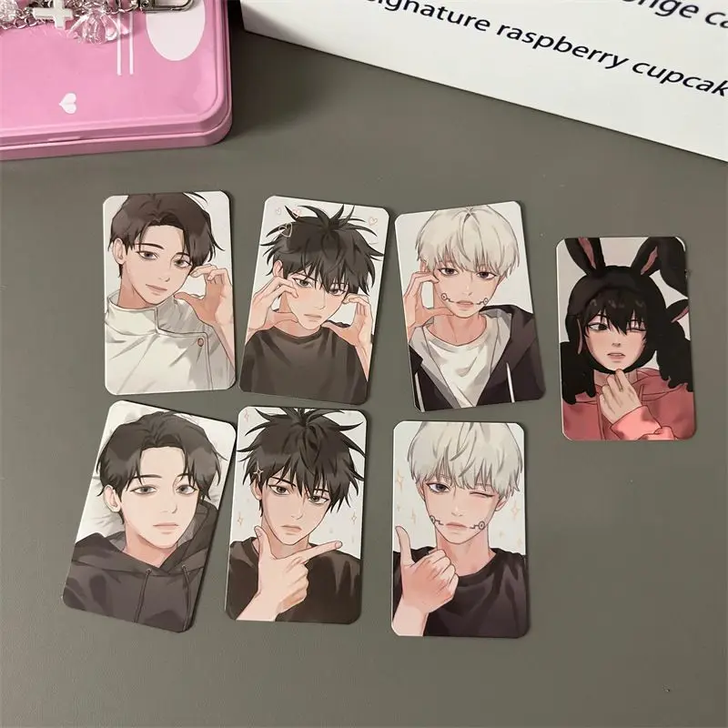 Shoyo Hinata Kei Tsukishima Anime Card Haikyuu Exquisite 3inch Card Childrens Stationery Bookmark Collection Gift Waterproof