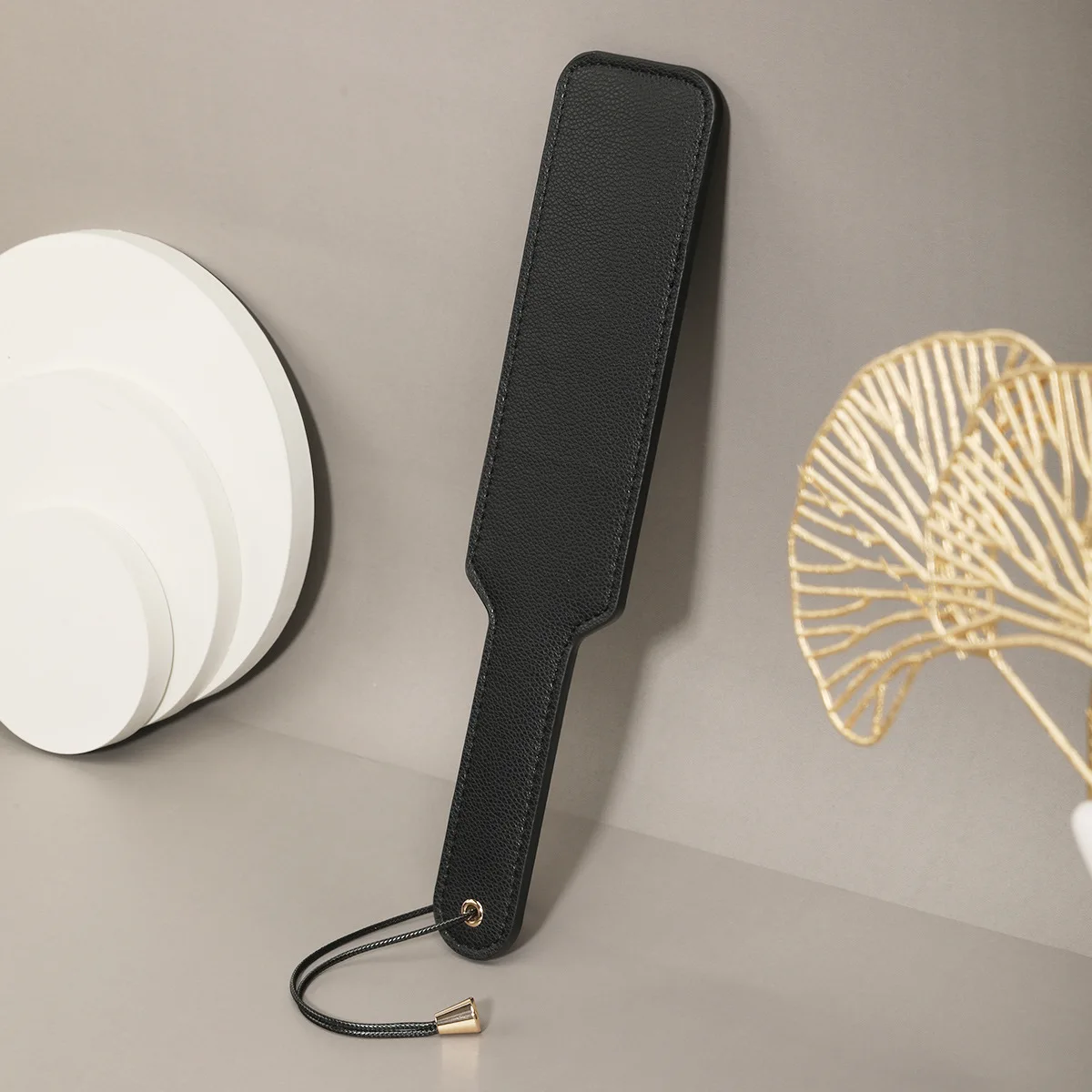 32 سنتيمتر بولي Leather الجلود مجداف ، ركوب المحاصيل فلوجر الحصان الخفافيش المسامير الجلود الردف مجداف سوط لتدريب الحصان