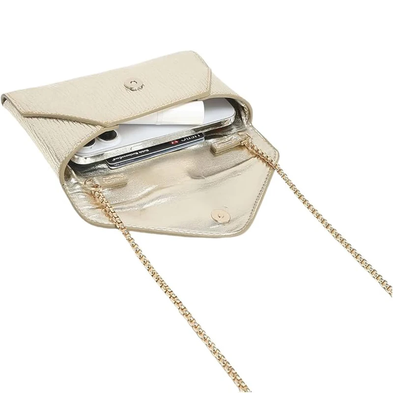 Women\'s Bag Fashionable Small Square Shoulder Bags Mini Chain Envelope Crossbody Bag Women Clutch Handbags Purse