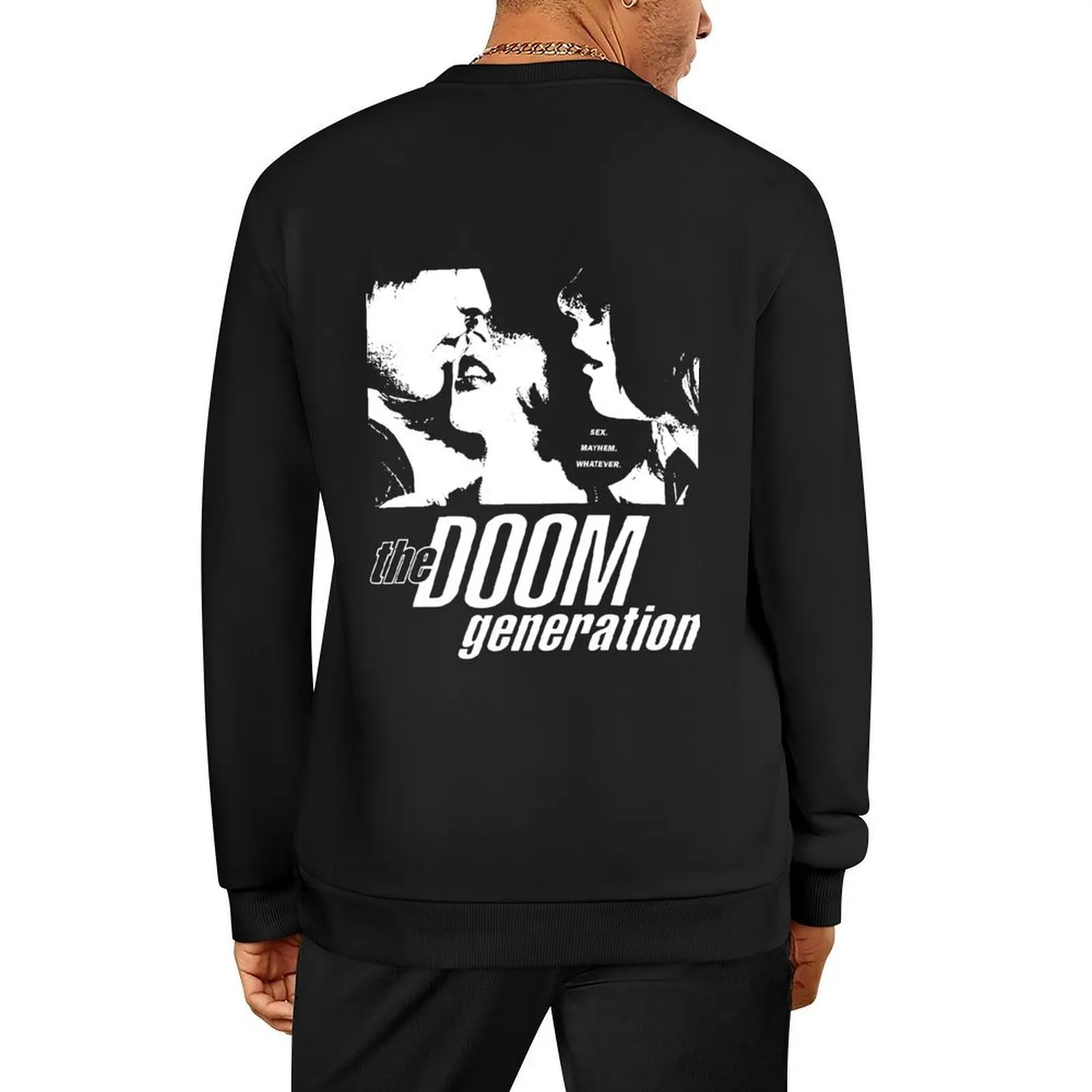 

The Doom Generation Pullover men's coat korean clothes korean style clothes men's sweat-shirt sweatshirt male