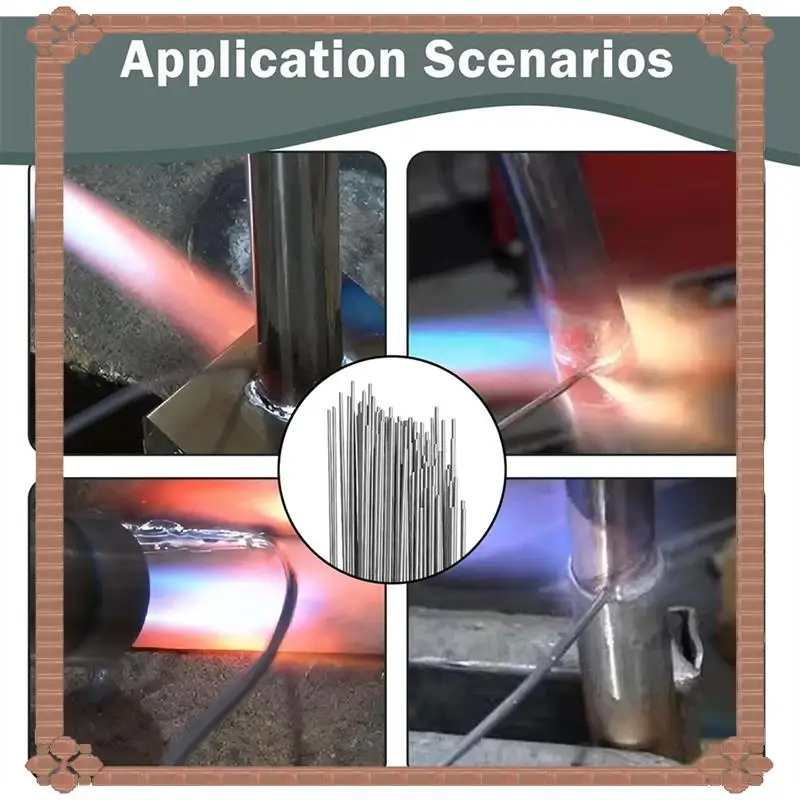 24-Stunden-Lieferung, Aluminium-Schweißstäbe, 30 Stück, niedrige Temperatur, einfacher Schmelzstab, kein Flussmittel erforderlich, Metall-Universalschweißdraht, 1,6 m