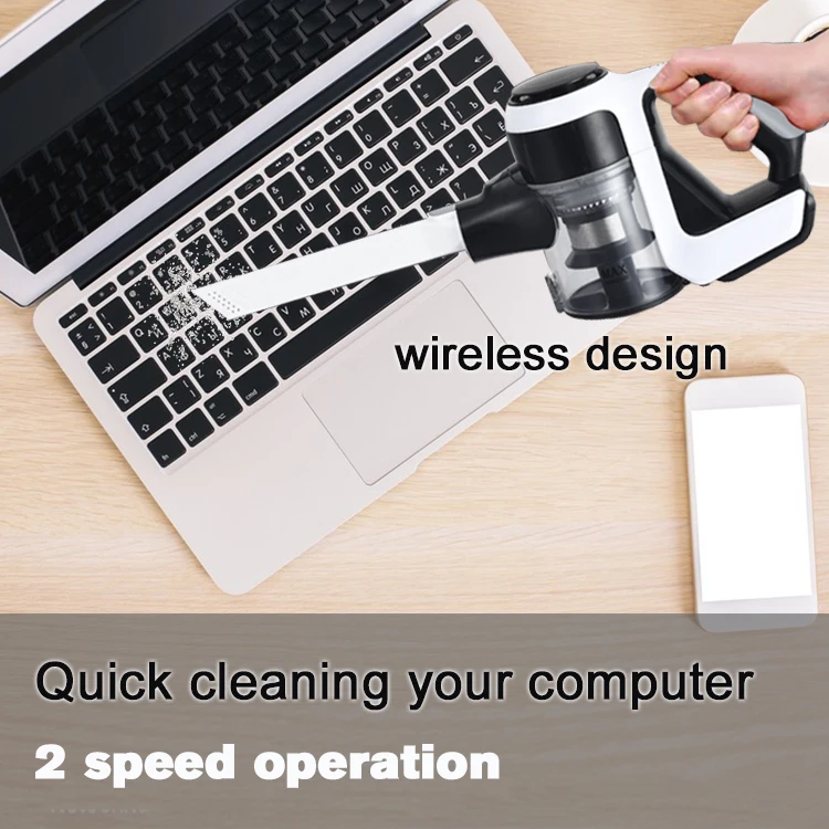 120W 21.6V Wireless Battery Vacuum Cleaner for Car Handheld Upright Electric Window Cleaners Cyclone Technology