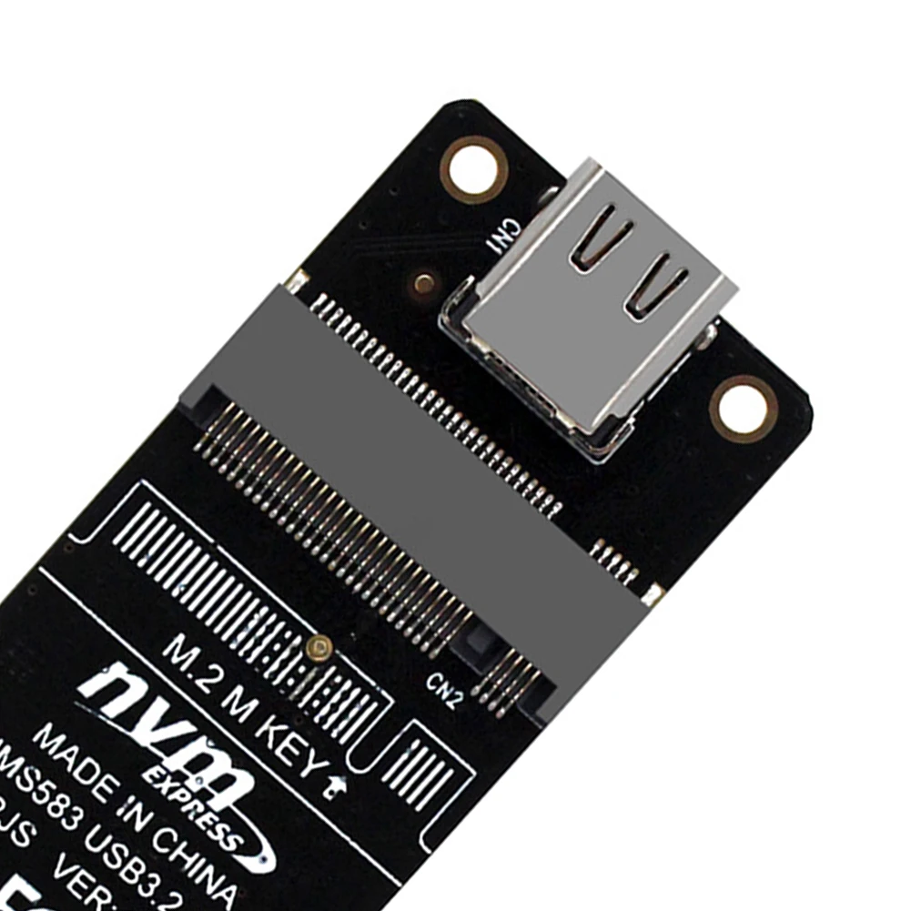 Adapter obudowa SSD M.2 do typu C NVME obudowa dysku twardego międzypozytor JMS583 Chip 10Gbps obsługuje 2230 2242 2260 2280 rozmiar SSD