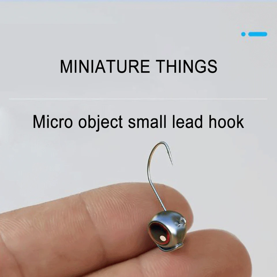 10Pcs/Lot 2.5g 3g 5g Lead Head Jig Hooks 3D Eyes Jigging Bait Barbed Root Ned Hook Fishing T-tail Soft Lure Tackle — zdjęcie 6
