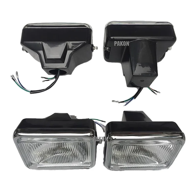 

Motorcycle Head Light for Haojue Honda Qingqi Sanlg Haojin Lifan Loncin Dayang CG125 CDI125 ZJ125 HJ125 DY125 Square Head Lamp