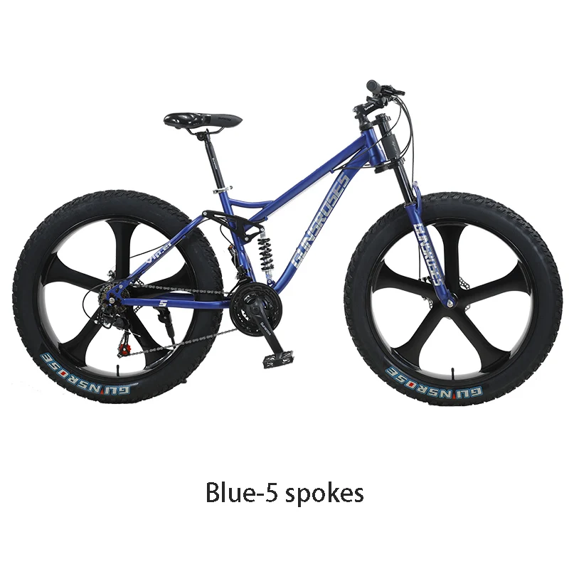 Mountain Bike Fat Tire, Snow Bike, Beach Bicycle, 4.0 