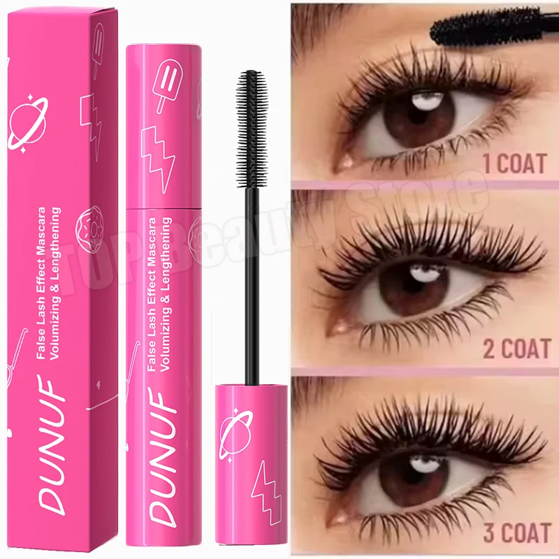 Eyelashes Lengthening Mascara Waterproof Long Lasting Silky Lash Black Eyelashes Extension Make Up Beauty Eye Korean Cosmetic