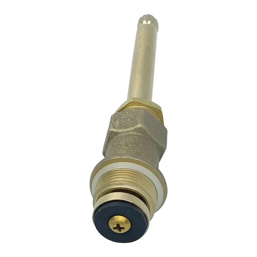 Brass Shower Cartridge 5-1/2 Inch Height for Easy Hot For Cold Water Temperature Adjustment and Valve Retrofit