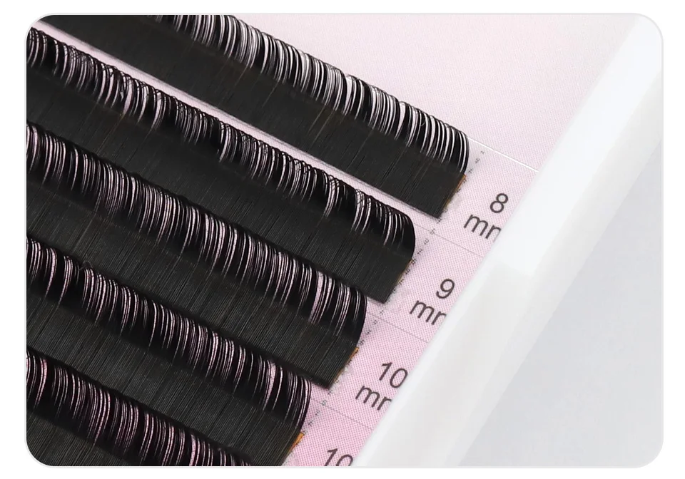 Rujade L M Curl Russisches Volumen Einzelne Wimpernverlängerung Natürlich weich L/L+/LC/LD/LU(M) Curl Professionelles Make-up Falsche Wimpern – Detail 12