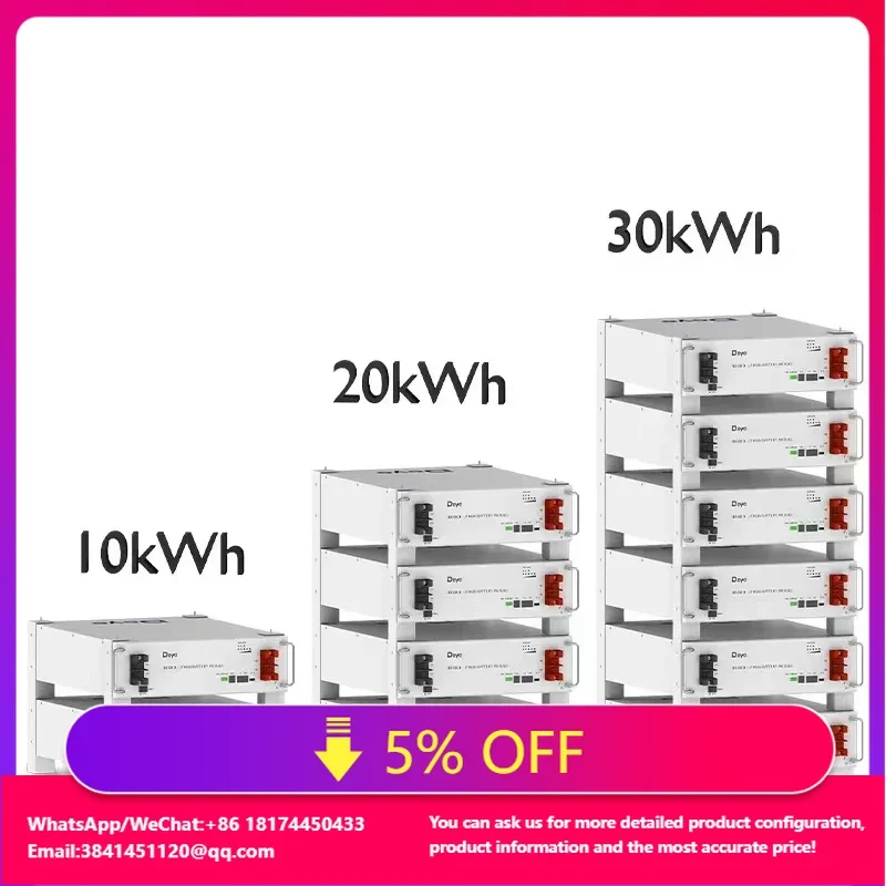 

Factory Direct Price Deye Battery Solar Battery Energy Lithium Battery Pack For PV System