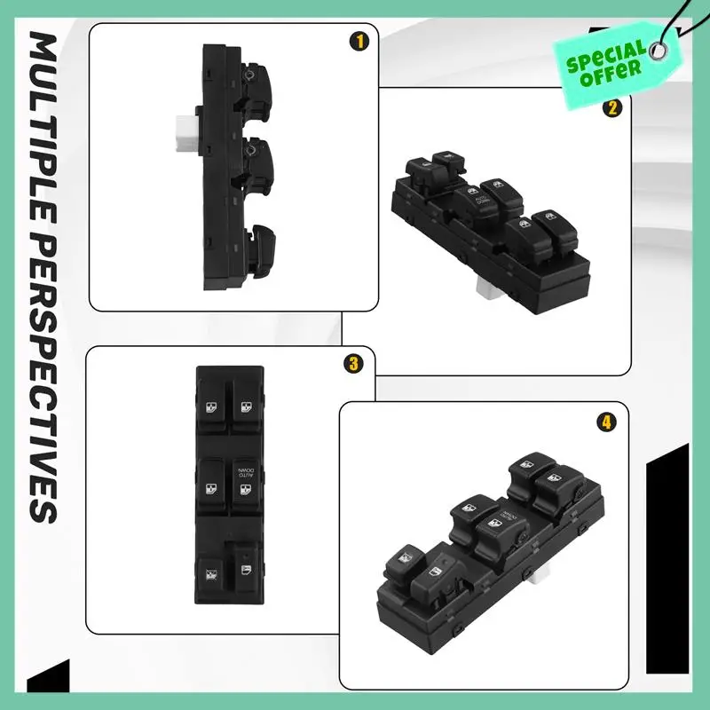 

A03G-Car Master Power Window Switch 254000015R For KIA Sportage 2005-2010 Window Lifter Control Switch