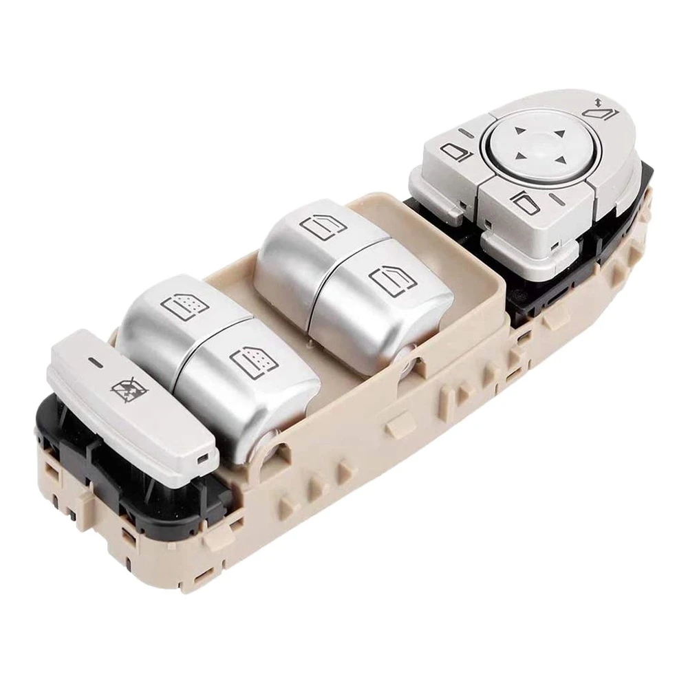 2229056800 Electric Master Power Window Lifter Switch for Benz C Class W205 S205 C180 C200 C220 C250 C300 C450 Beige