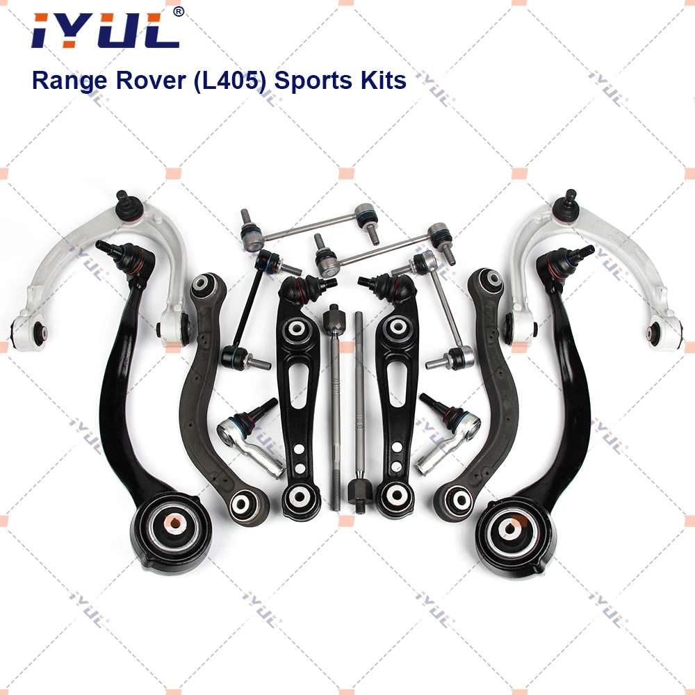 Control Arm Ball Joint Stabilizer Link Tie Rod Kits For Land Range Rover L405 Hybrid LR034218 LR034217 LR034220 LR034219