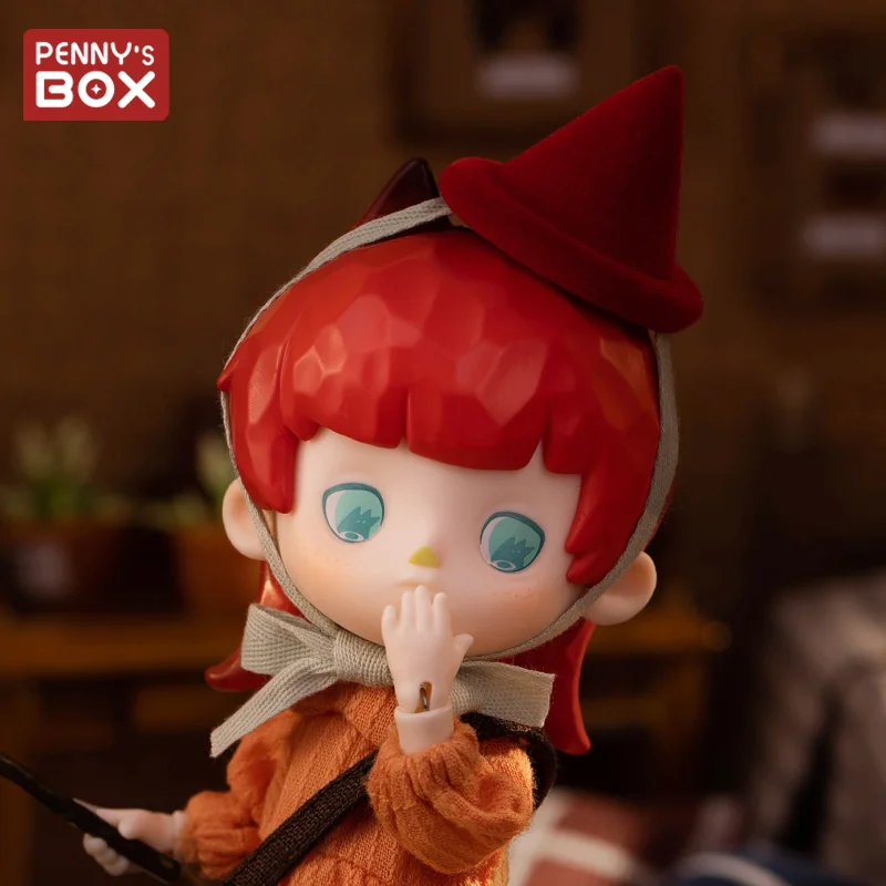 

Penny Box Puppet The Painter Witch Series Blind Box Movable Doll Obtisu11 1/12Bjd Mystery Box Toys Doll Anime Figure Girls Gift