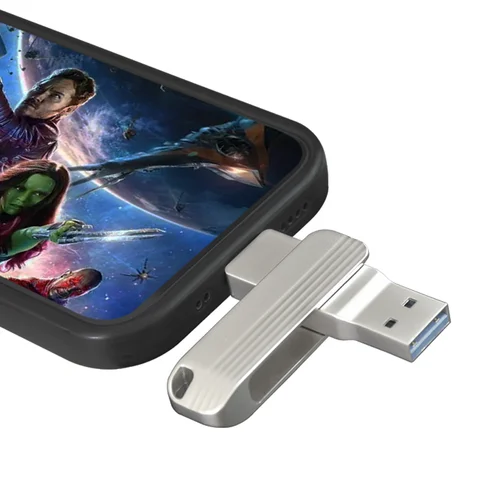 Unidad Flash Usb 512GB 256GB 2TB 1TB pendrive para iPhone/ipad/IOS/Otg 2 en 1 Pen Drive para dispositivos de almacenamiento externos iOS de alta velocidad