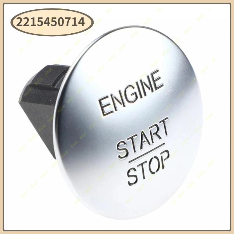 

2215450714 Engine Ignition One-Click Start Stop Button Car Keyless Go Start Stop Push Button for Mercedes Benz E GL ML Class