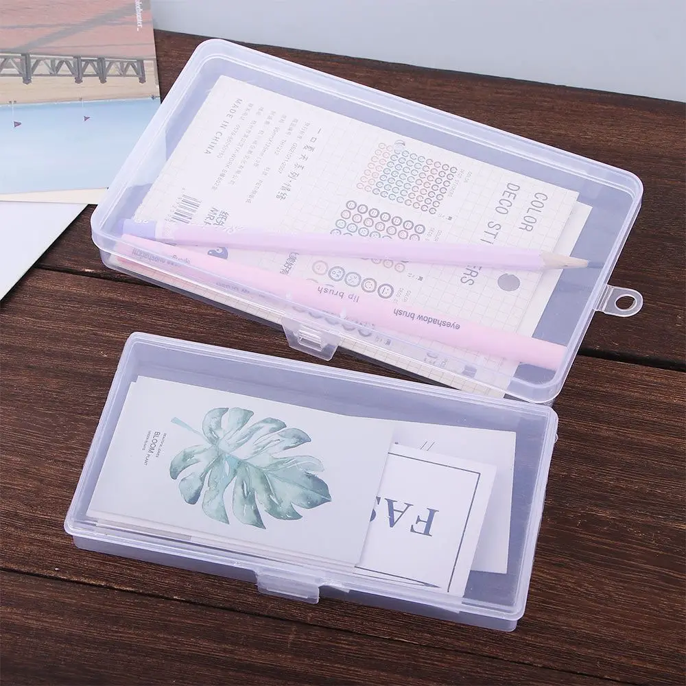 Box Label Organiseren Transparante Sticker Desktop Organizer Sticker Opbergdoos Sticker Tape Container Briefpapier Sticker Box