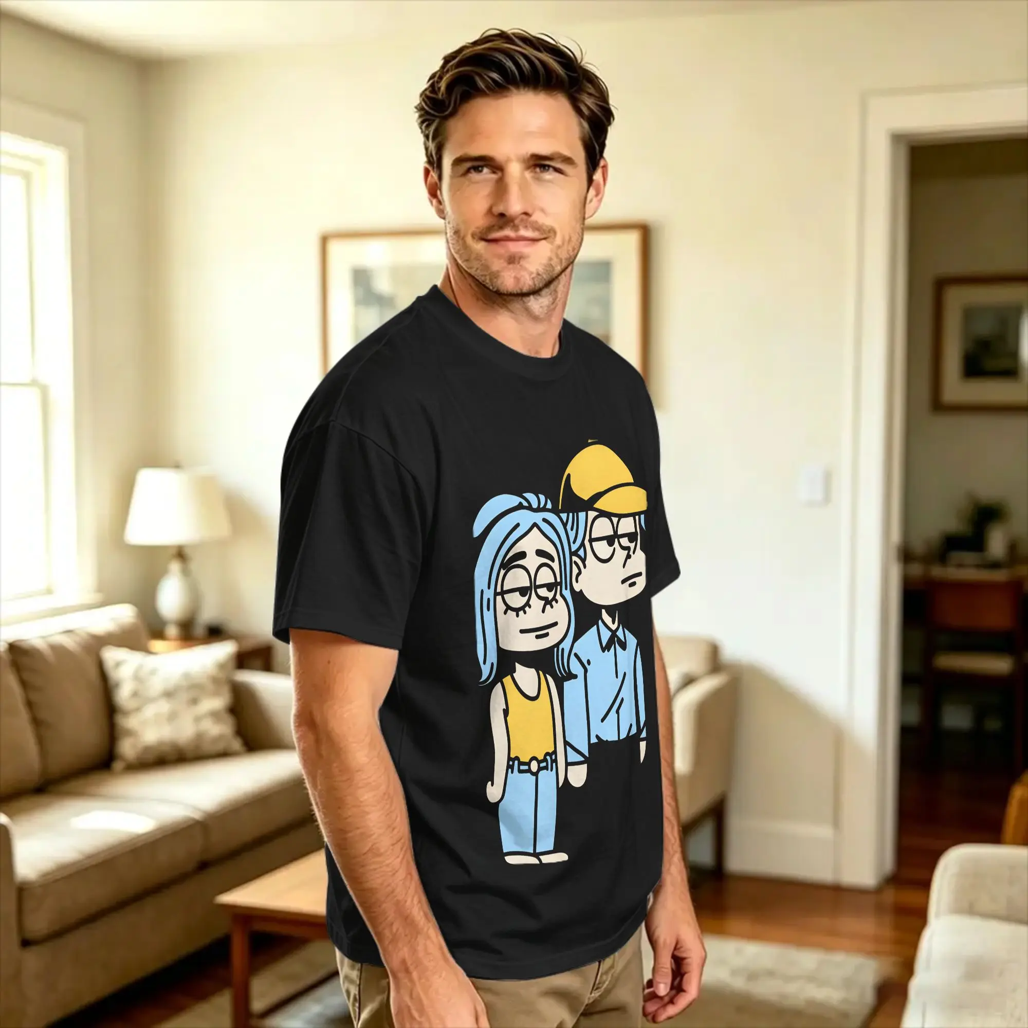 Bncmap Connor Wood T Shirt Summer  Streetwear T Shirts 100% Cotton Hip Hop Tshirt For Couple Casual Clothing