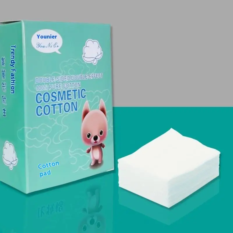 50/100PCS 얇은 면 패드 부드러운 면 스트레치 일회용 세안용 네일 폴리쉬 리무버 화장품 메이크업 도구