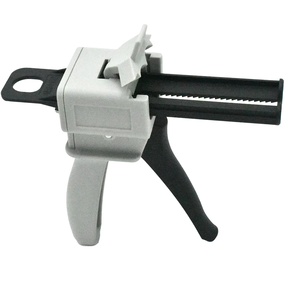 

Набор дозирующего пистолета на 50 мл. Дозирующий пистолет для смешивания оттисков. Соотношение 1:1/1:2 AB. Статический смеситель. Насадка для смешивания.