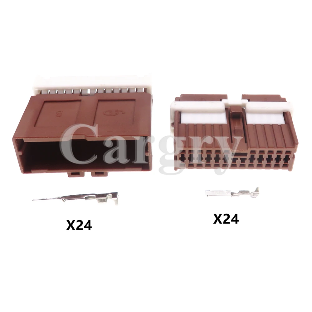 

1 Set 24P 1123391-3 1123367-3 MG653537 AC Assembly Automobile Wire Harness Socket Car Male Female Connector Assembly