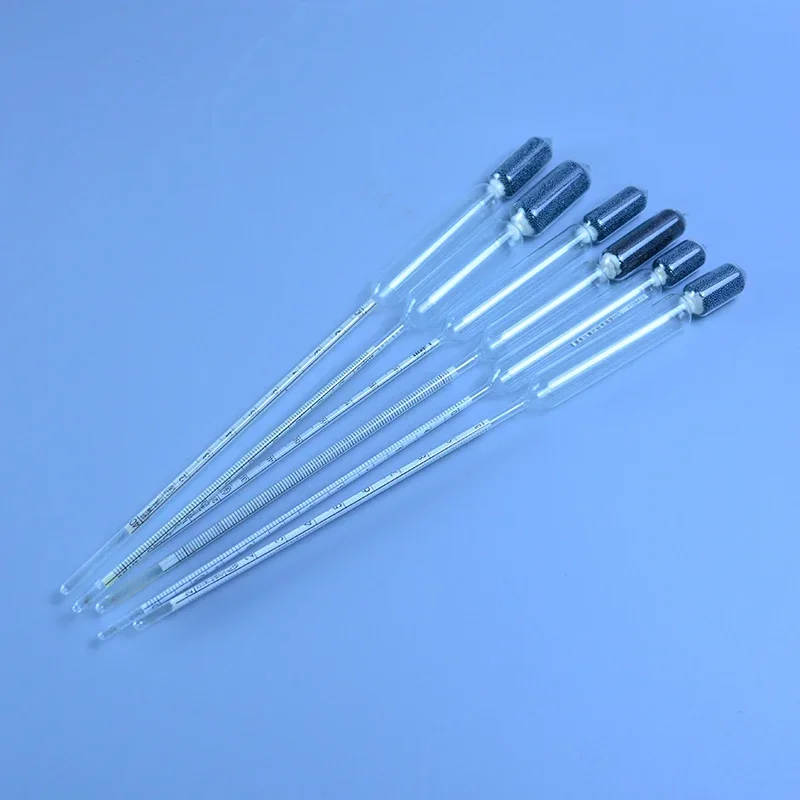 2PCS/lot glass Densitometers chemical laboratory glass liquid hydrometer densimeter Density Meter 1.0-0.1kg/m3, 1.1-1.2kg/m3 e