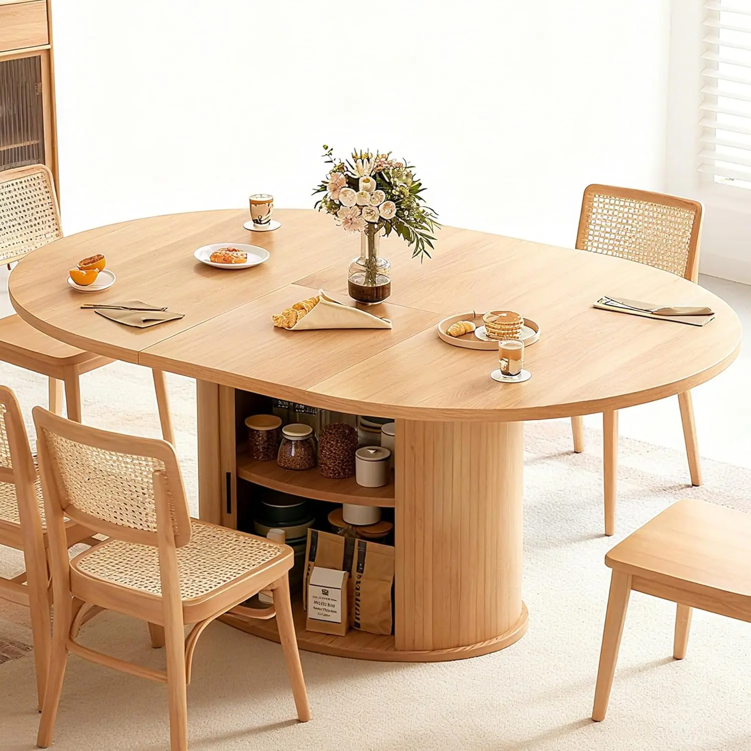 Extendable Round Di…