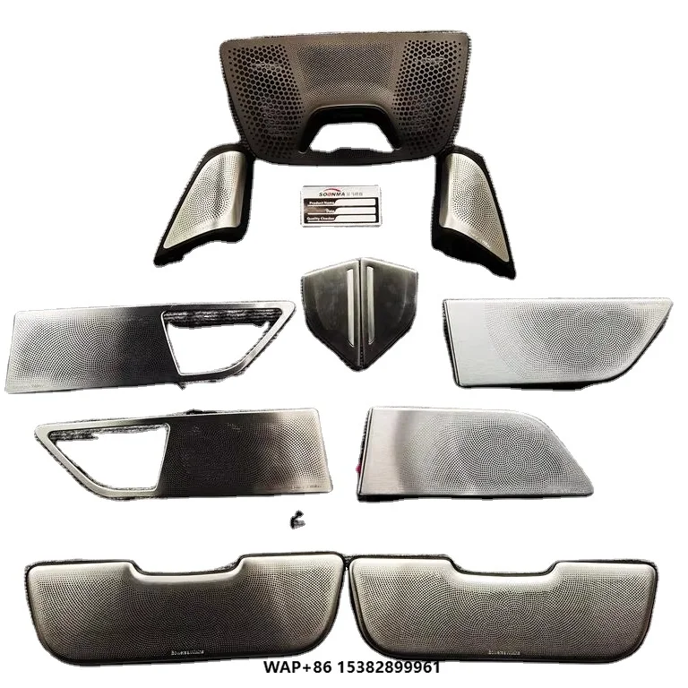 

Epoch MotorParts Car Led Interior Light Accessories Modification Luminescent Cover Plate for X5/X7 G05/G07 17 Pcs