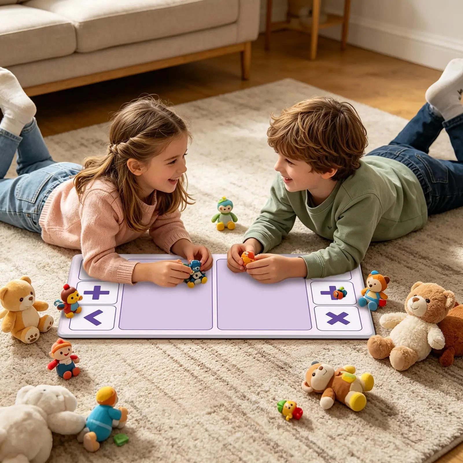 Fidget Trading Board für Squishyed Neopren Squishyed Swap Mat, Organizer für Spieltermine, Klassenzimmer- und Familienaktivitäten-Zubehör – Detail 4
