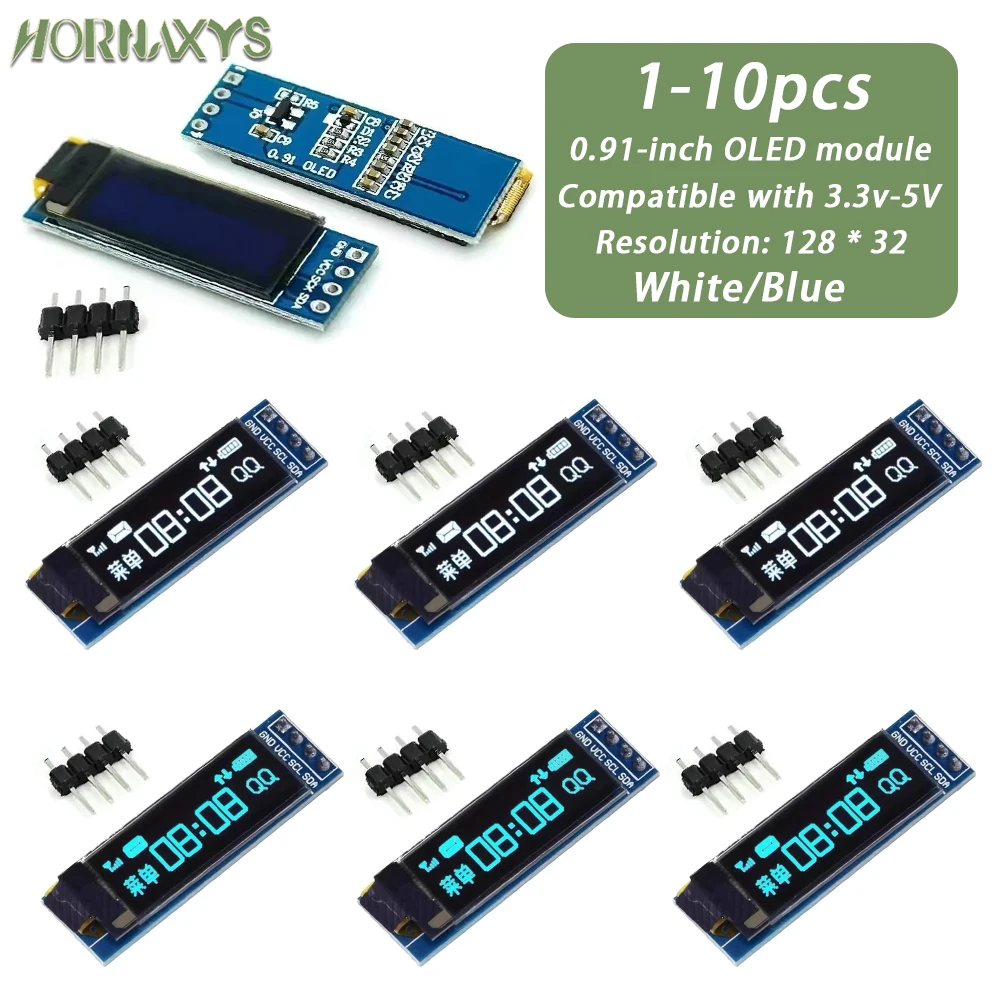 0.91 Inch 6Pin Iic …