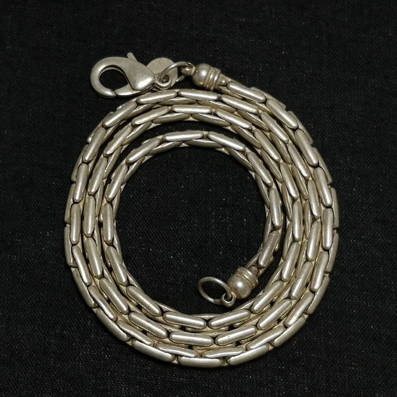 Old Chinese Tibet Silver Handmade Necklace Bracelet Gift Collection