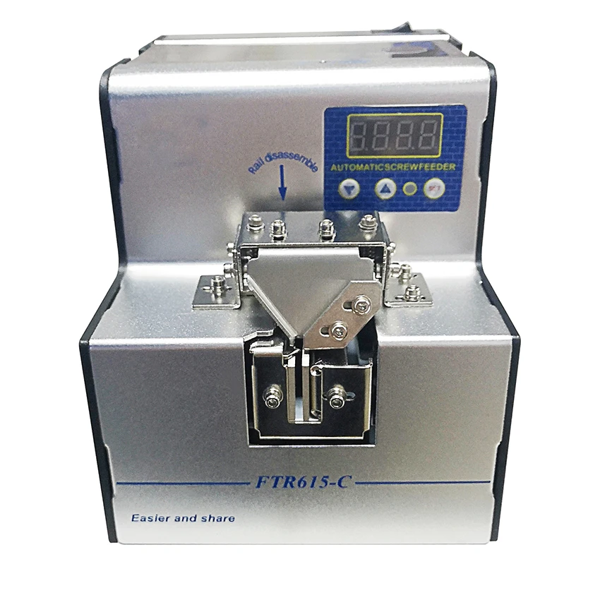 

ZEDA MKS615-C suitable M1.0-M5.0 container 200ml digital display automatic small screw feeder presenter dispenser machine