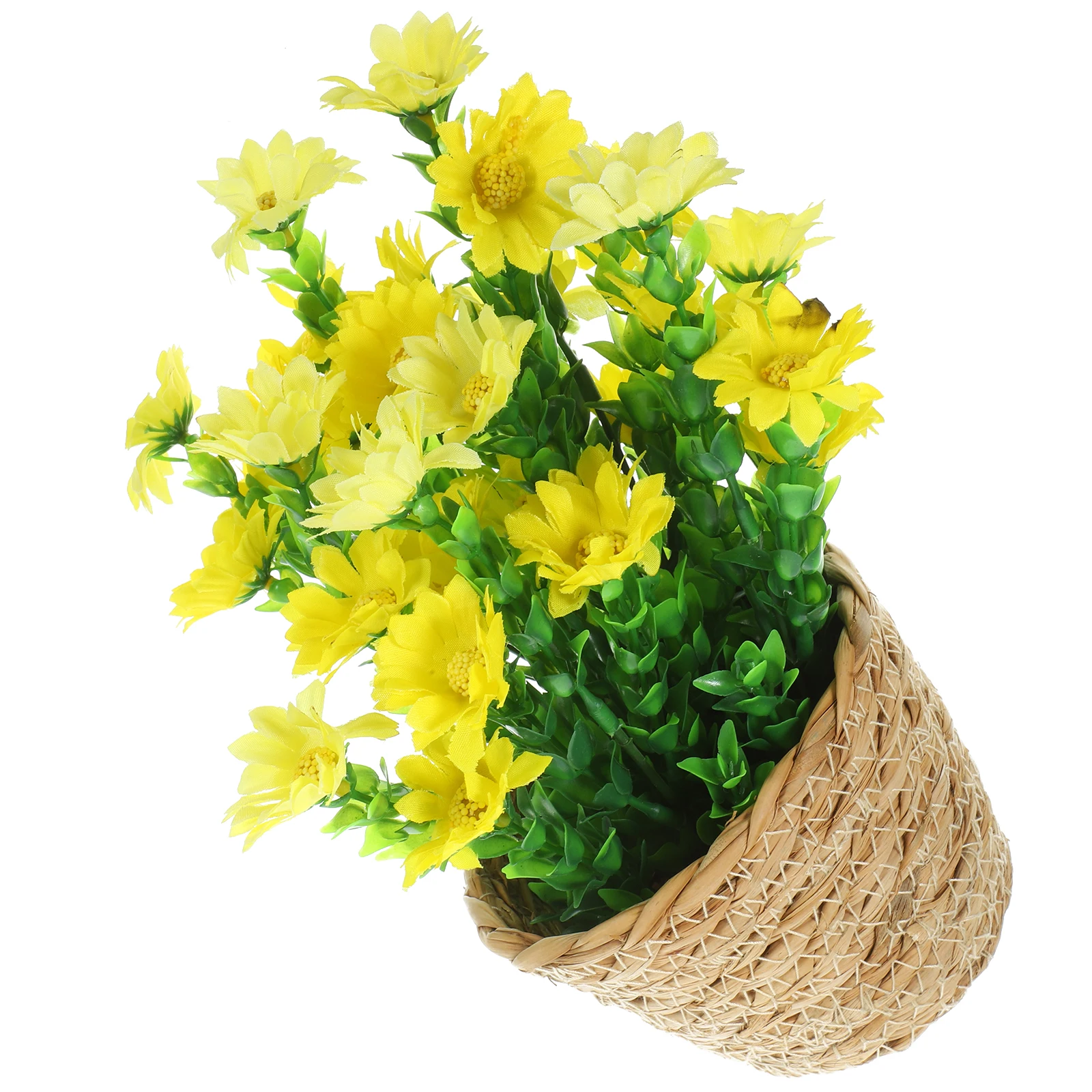 

Artificial Plants Pot Lifelike Potted Decor Greenery Silk Bonsai Indoor Home Fake Plant nament Garden Supplies