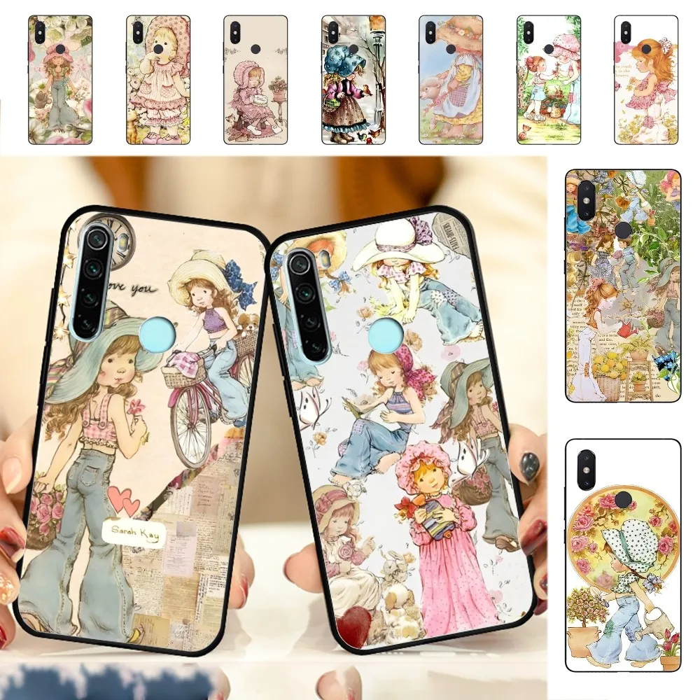 S-Sarah K-Kay L-Little Girl Phone Case For Redmi Note 4 X 5 A 6 7 8 T 9 9S 10 11 11S 11Epro Poco M3 pro