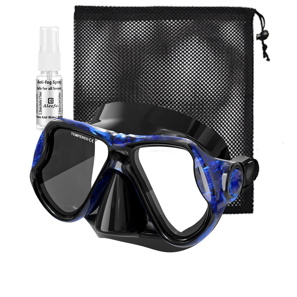 Nearsighted Myopia  Diving Mask  Glasses Resin Plastic Lens Googles Silicone  Short-sighted Reading