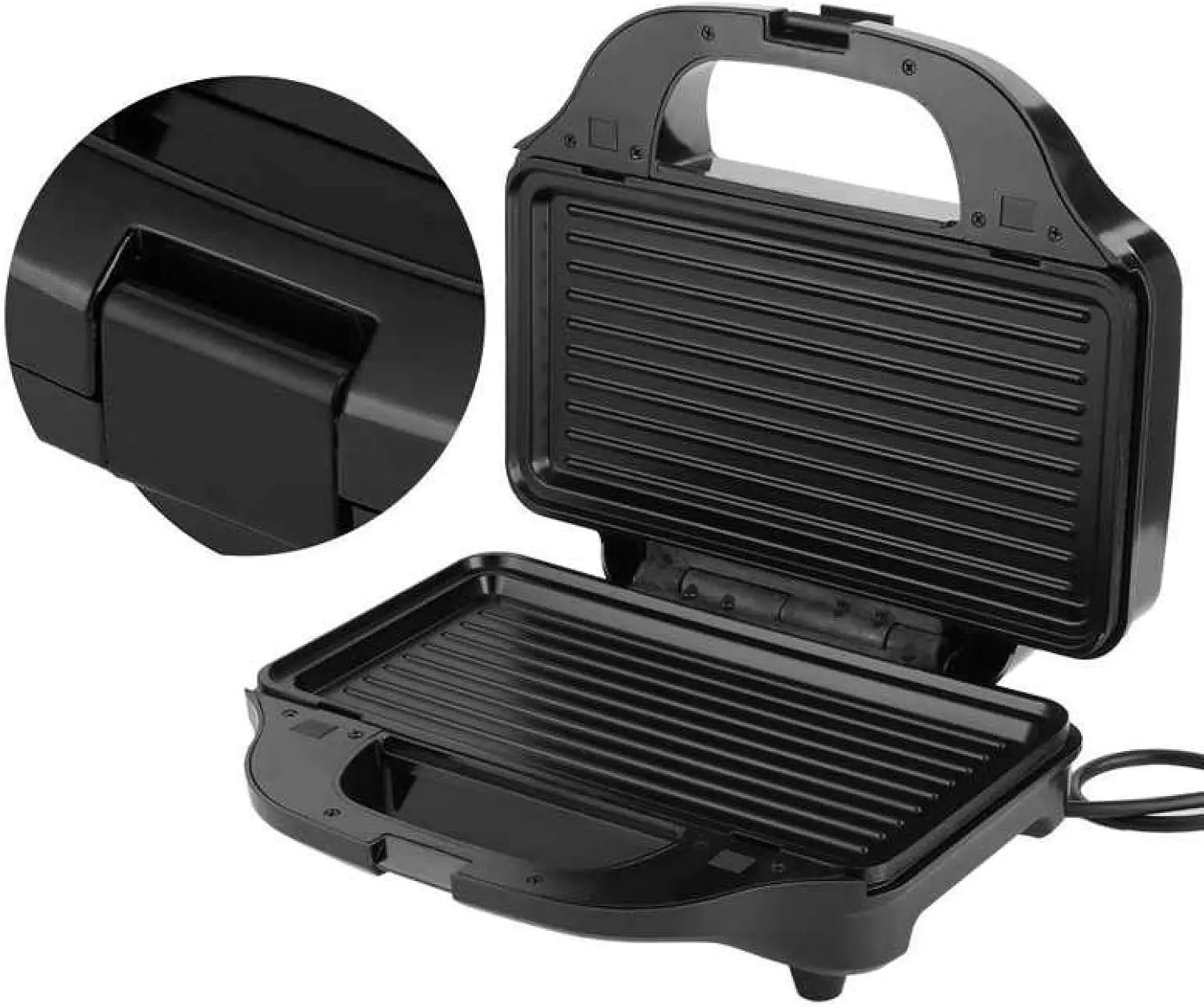 

Mini Waffle Maker,Sandwich Maker ， 900W 3In 1 Multifunction Sandwich Maker Waffle Panini Breakfast Grilling Mac Hine 220-240V Br