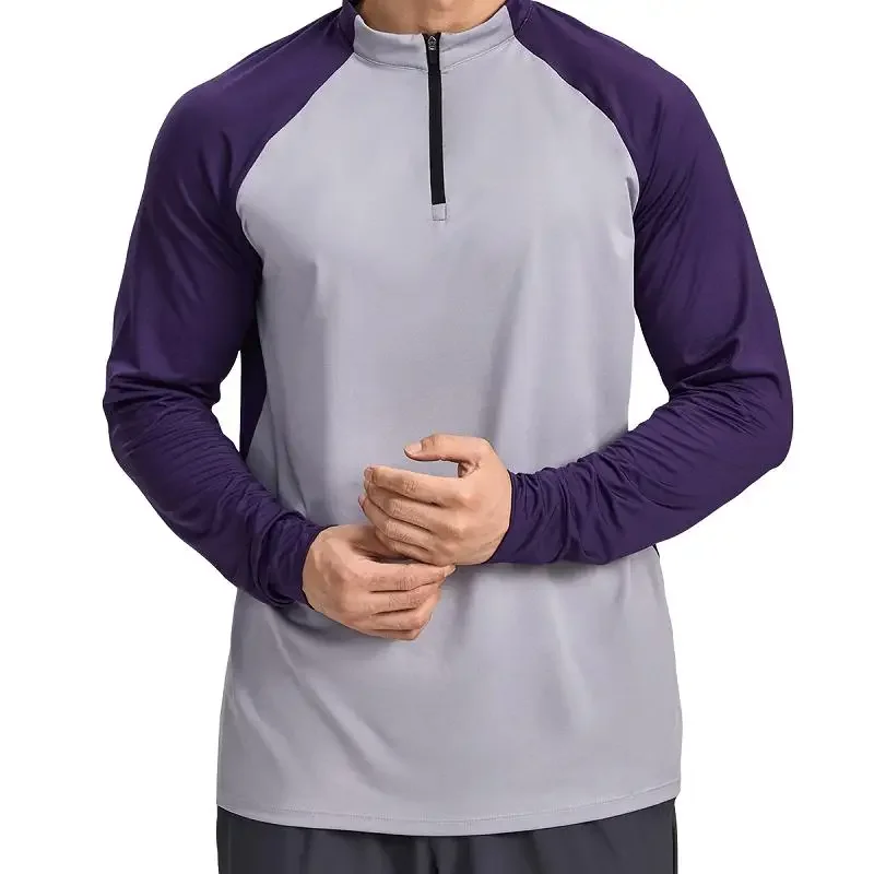 

Тренировочная одежда с длинными рукавами, тонкий цветной топ, дышащая толстовка на молнии, быстросохнущая спортивная футболка