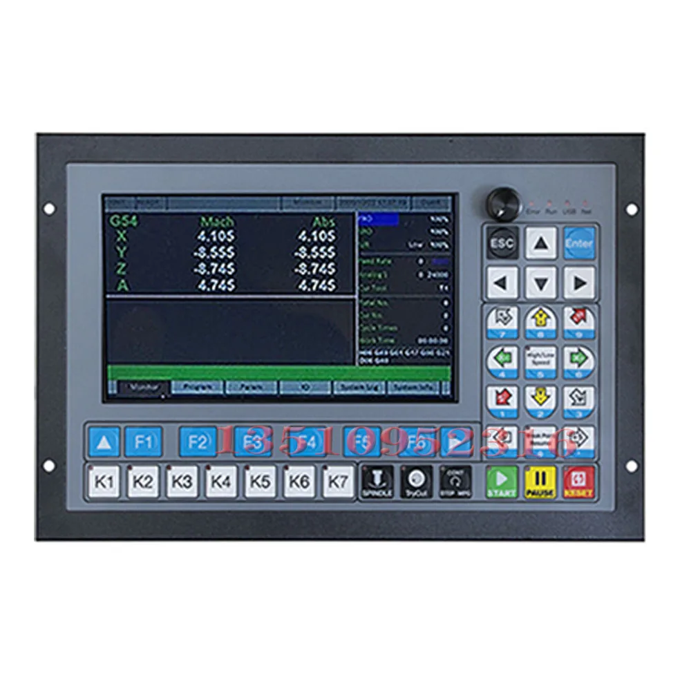 Cnc Ddcs- Expert 3/4/5 Axis Off-line Controller Supports Closed-loop Stepper /Atc Controller To Replace Ddcsv3.1