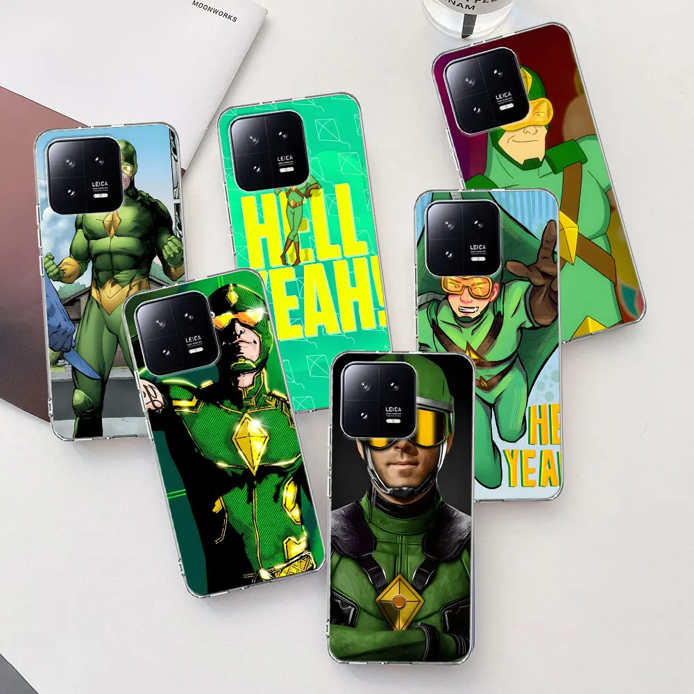 Kite Man Hell Yeah! Case for Xiaomi Mi 9T 11T 11 10T 12 12X 12T Pro A2 13 9 CC9 A3 CC9E 10 11i 5X A1 8 Lite TPU Soft Phone Cover